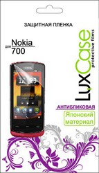 Фото антибликовой защитной пленки для Nokia 500 LuxCase