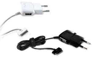 Фото зарядки для Apple iPhone Puro Travel Charger TCUSBAPPLE