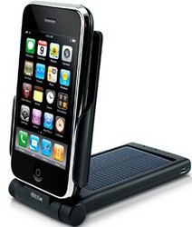 Фото зарядки на солнечных батареях для Apple iPhone 3G Dexim DCA199