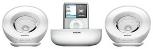 Фото док-станции для Apple iPod touch Philips SBD6000/00 с акустической системой