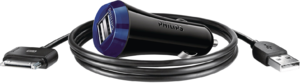 Фото автомобильной универсальной зарядки Philips DLP2257I/10