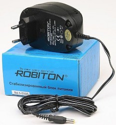 Фото универсального зарядного устройства Robiton IB4.5-500S (4,0х1,7/10)