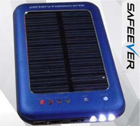 Фото зарядки на солнечных батареях NB005