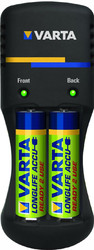 Фото набора VARTA Easy Energy POCKET CHARGER + 2 АКБ AA-2500