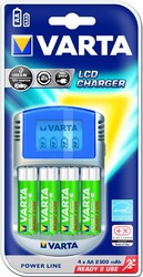 Фото набора VARTA Power Play LCD + 4 АКБ AA-2500